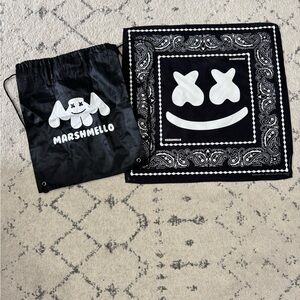Marshmello DJ Music Drawstring Bag Bandana